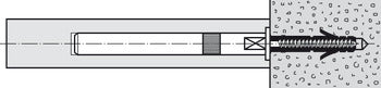 Concealed \ Floating shelf support (Pair)