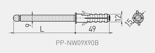 Floating Shelf support bracket (Pair)